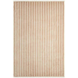 M&amp;amp;S Pure Cotton Carved Stripe Bath Towel Natural