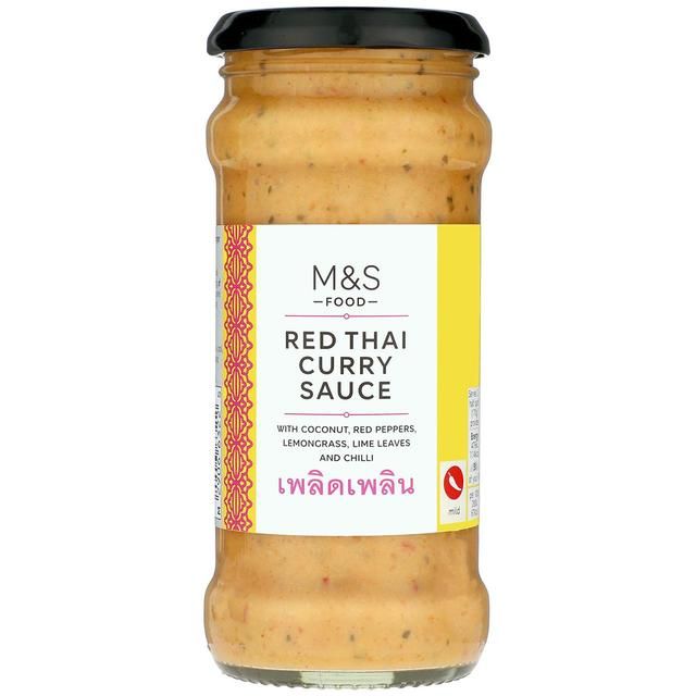 M&amp;amp;S Red Thai Curry Sauce   270g