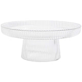 M&amp;amp;S Ribbed Glass Cake Stand