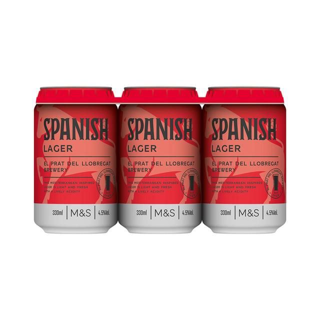 M&amp;amp;S Spanish Lager   6 x 330ml