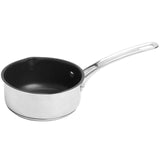 M&amp;amp;S Stainless Steel Non-Stick Milk Pan 14cm