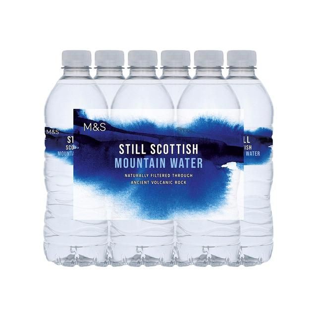 M&amp;amp;S Still Scottish Mountain Water PET   6 x 500ml