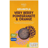 M&amp;amp;S Very Berry Pomegranate &amp;amp; Orange Granola   500g