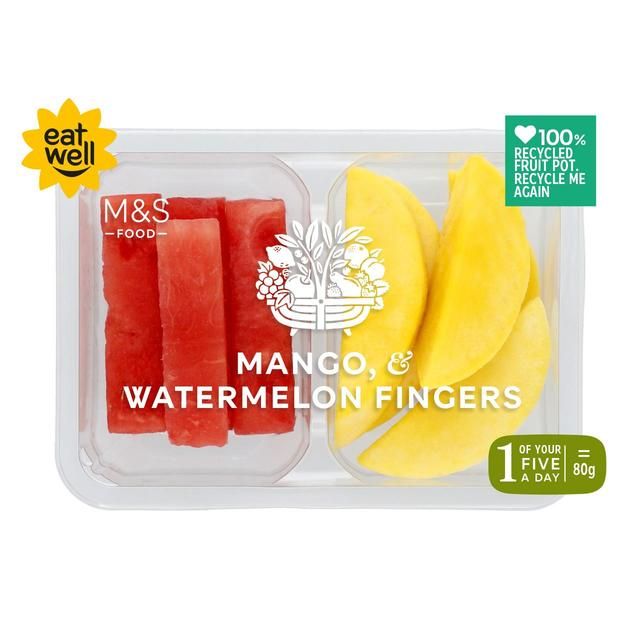 M&amp;amp;S Watermelon &amp;amp; Mango Fingers   300g