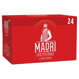 Madri Excepcional Premium Lager Beer   24 x 330ml