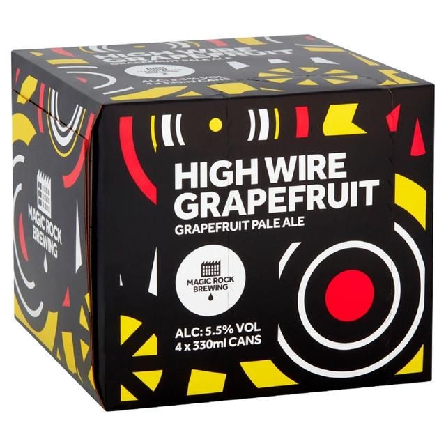 Magic Rock High Wire Grapefruit Pale Ale 5.5%   4 x 330ml