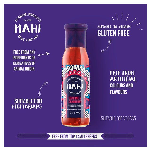 MAHI Cayenne &amp;amp; Cranberry Sauce   280ml