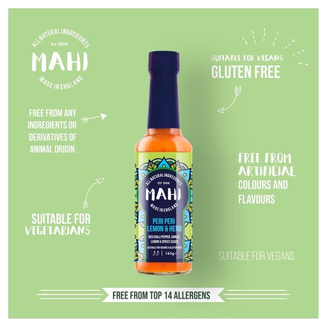 MAHI Peri Peri Lemon &amp;amp; Herb Sauce   165ml