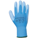 Portwest PU-beschichtete Handschuhe mit Handflächenbeschichtung (A120) / Arbeitshandschuhe (L)