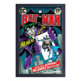 DC Comics Batman The JokerÂ´s Back In Town Framed Print