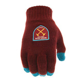 West Ham United FC Winterhandschuhe für Erwachsene mit Touchscreen