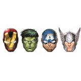 Avengers-Papiermasken für Partys (6er-Pack)