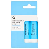 Superdrug Blue Lip Balm Stick Doppelpackung