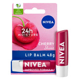 NIVEA Cherry Shine Lippenbalsam mit Jojobaöl 4,8 g