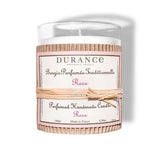 Durance Duftkerze, handgefertigt, Rose, 180 g