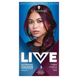 LIVE Intensive Farbe Permanente Lila Haarfarbe Cyber ​​Purple