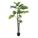 Livingandhome Künstlicher Monstera Deliciosa Baum 170 cm