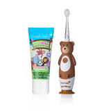 Brush Baby WildOnes™ Bären-Zahnbürste &amp; Apfelminz-Zahnpasta