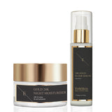 ErthSkin Anti-Falten Elixier Serum 24k Gold + Anti-Falten Nachtpflege