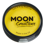 Moon Creations – Pro Face Paint Cake Pots – Leuchtend Gelb