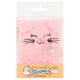 Fantasy Flauschiges Notizbuch Rosa