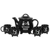 Something Different Witches Brew Ceramic Tea Set