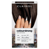 Clairol Colour Strong Haarfarbe ohne Ammoniak, Dunkelbraun