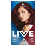 LIVE Urban Metallics Permanente rote Haarfarbe Ruby Glaze