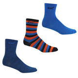 Regatta Kinder-Outdoor-Stiefelsocken-Set (3er-Pack)