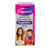Calprofen-Ibuprofen-Suspension (ab 3 Monaten), zuckerfrei, 100 ml
