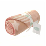 Ziggle Babydecke Rosa Sterne
