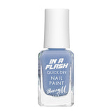Barry M In A Flash Schnelltrocknender Nagellack – Brisk Blue