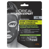 L'Oréal Men Expert Gesichtsmaske mit Aktivkohle für Herren (1 Stück)