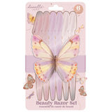Danielle Creations Butterfly Rasierer-Set, 6-teilig