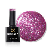 Bluesky Dazzling Platinum Gel - Pinke Pailletten