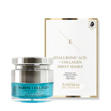 ErthSkin Marine Collagen Nachtcreme 50 ml + HA &amp; Collagen Maske (3 Stück)
