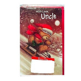Simon Elvin Weihnachtskarte „Mit Liebe, Onkel“ (12er-Pack)