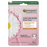 Garnier Moisture Bomb Kamille Feuchtigkeitsspendende Gesichtsmaske