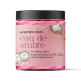 Sassy Scents Eau de Amber Whipped Soap 115 g