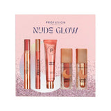 Profusion Cosmetics Nude Glow 5 PC Lip & Blush Set