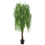 Livingandhome naturgetreuer künstlicher Weidenbaum, 180 cm