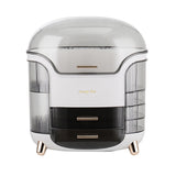 Livingandhome Make-up-Aufbewahrungsbox – Weiß