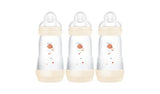 MAM Easy Start Anti-Colic 260ml Baby Bottle 3 Pack - Unisex