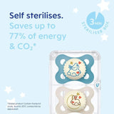 MAM Night 2-6m Soother 2pk   2 per pack