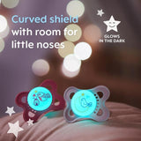 MAM Night 2-6m Soother 2pk   2 per pack