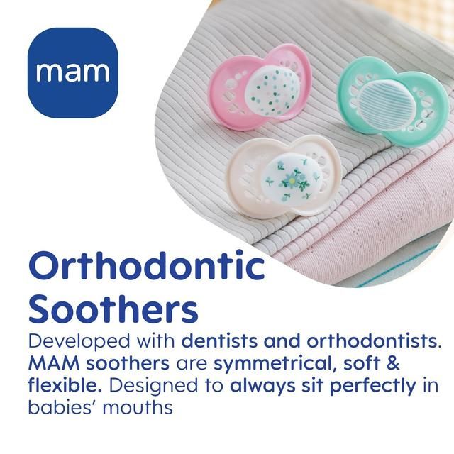 MAM Night 6+m Soother 2pk   2 per pack
