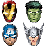 Marvel 6 Avengers Masks
