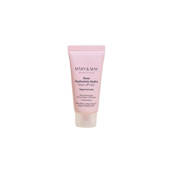 Mary &amp;amp; May Rose Hyaluronic Hydra Wash off Pack 30g
