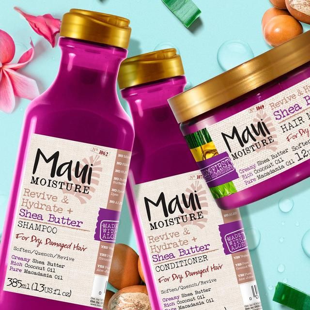Maui Moisture Revive &amp;amp; Hydrate+ Shea Butter Hair Mask   340g