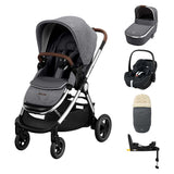 Maxi-Cosi Adorra Luxe with Pebble 360 Pro &amp;amp; Base Travel System Twillic Grey